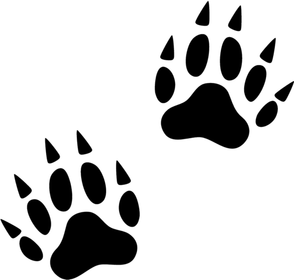 All Stamptopia Wolverine Tracks Rubber Stamp - Wolverine Paw (600x600)