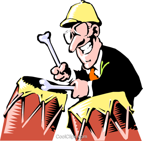 Cartoon Drums Royalty Free Vector Clip Art Illustration - Cartoon Drums (480x475)