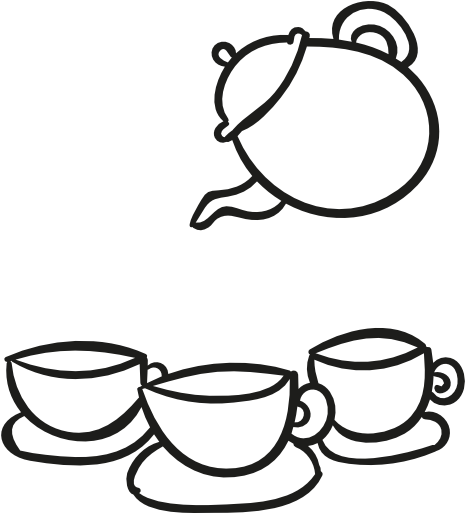 Tea Set Free Icon - Tea Set Icon (512x512)