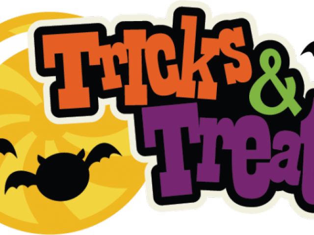 Trick Or Treat Clipart Svg - Trick Or Treat Word (640x480)
