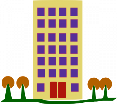 Apartment Building Clip Art (450x402)