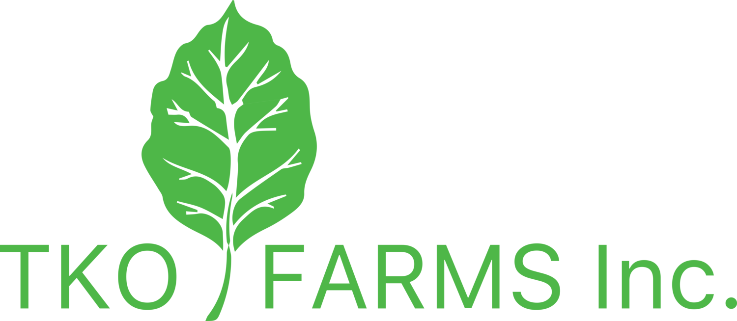 Farm Clipart Farmland - Tko Farms Logo (1500x654)