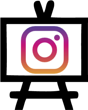 Be Unique Own Follow Us On Instagram - Художник Иконка (940x603)