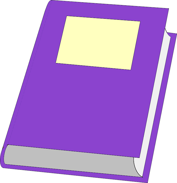 Vector Free Library Textbook Clipart Teacher Book - Book (696x720)