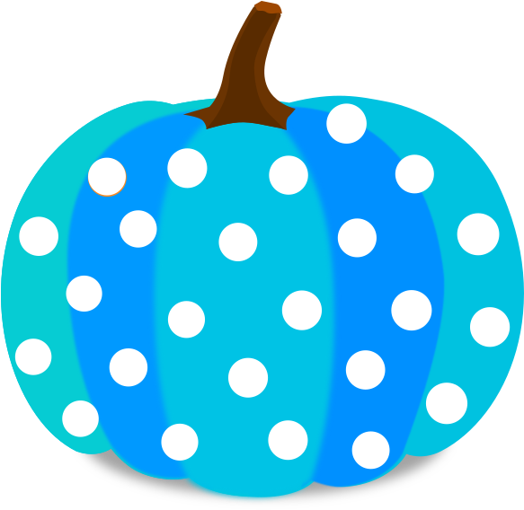 Banner Free Download Blue Pumpkin Clipart - Blue Pumpkin Clipart Free (582x597)