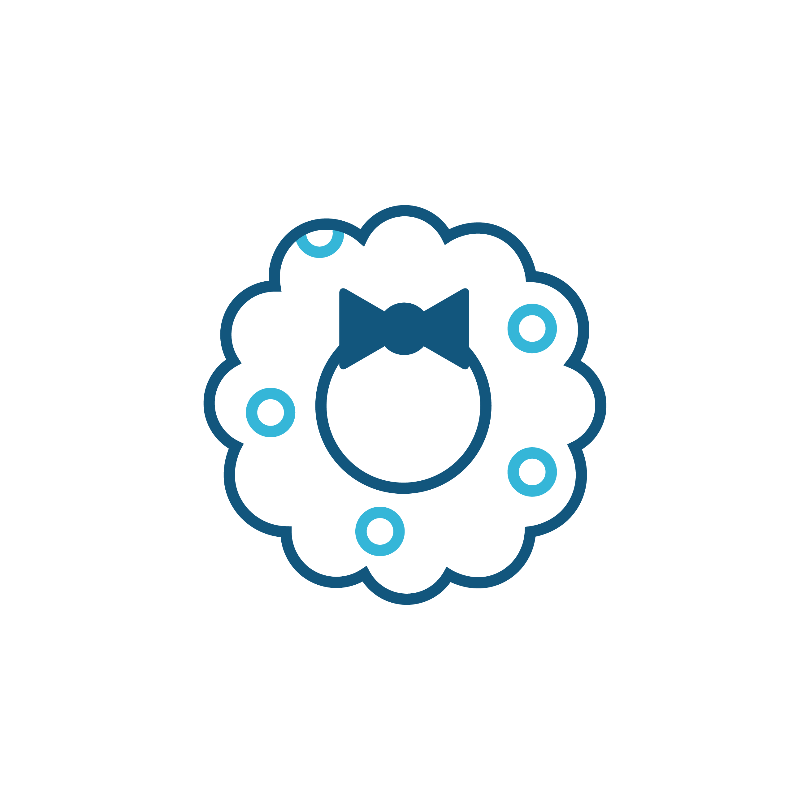 Holiday Message Icon - Shape Circle Black And White (2617x2617)