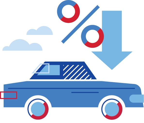 Svg Royalty Free Download Refinance Car Loans Interest - Interest Rate (595x507)