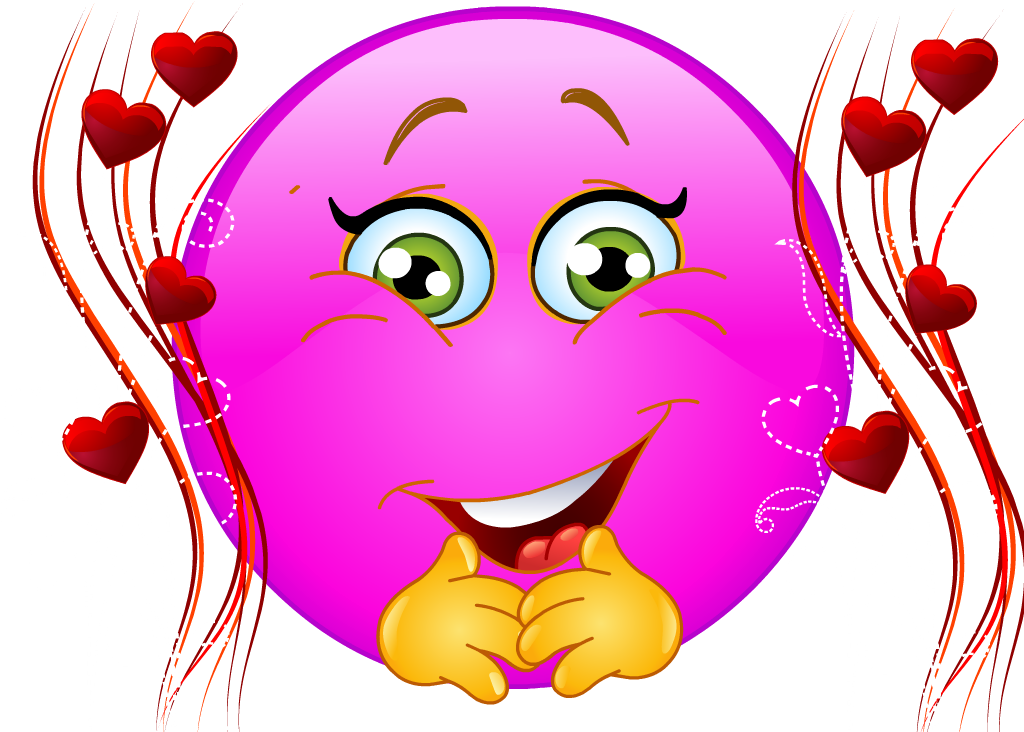 Com By Mari Luz Love Smiley, Happy Smiley Face, Yellow - Smiley (1023x767)