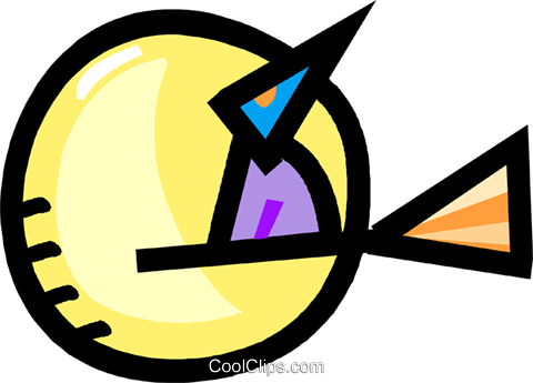 Witch On A Broom Stick Royalty Free Vector Clip Art - Witch On A Broom Stick Royalty Free Vector Clip Art (480x345)