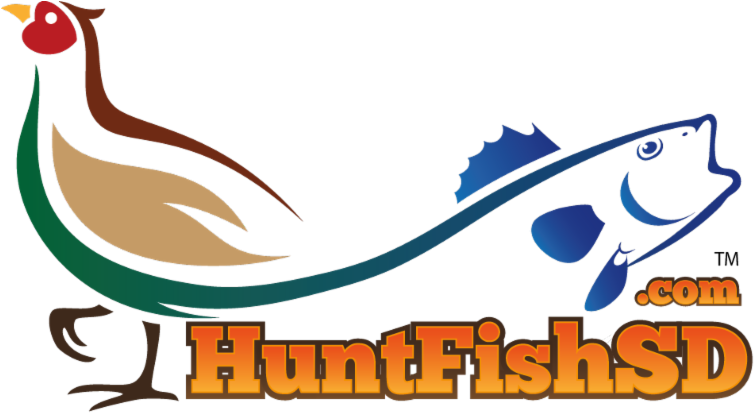 Or Fishing Information Covering Ne South Dakota, Huntfishsd - Fishing & Hunting Logo (800x433)