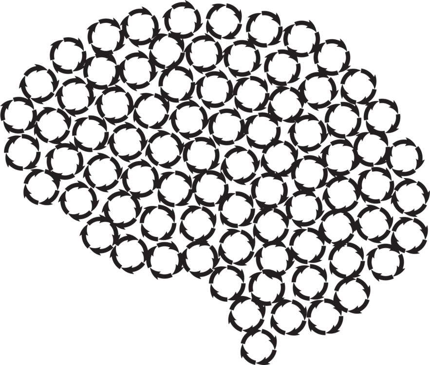 Public Domain Line Art Rumination Download Circle - Rumination (883x750)