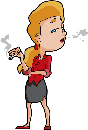 Marijuana And Anxiety - Clip Art (339x500)