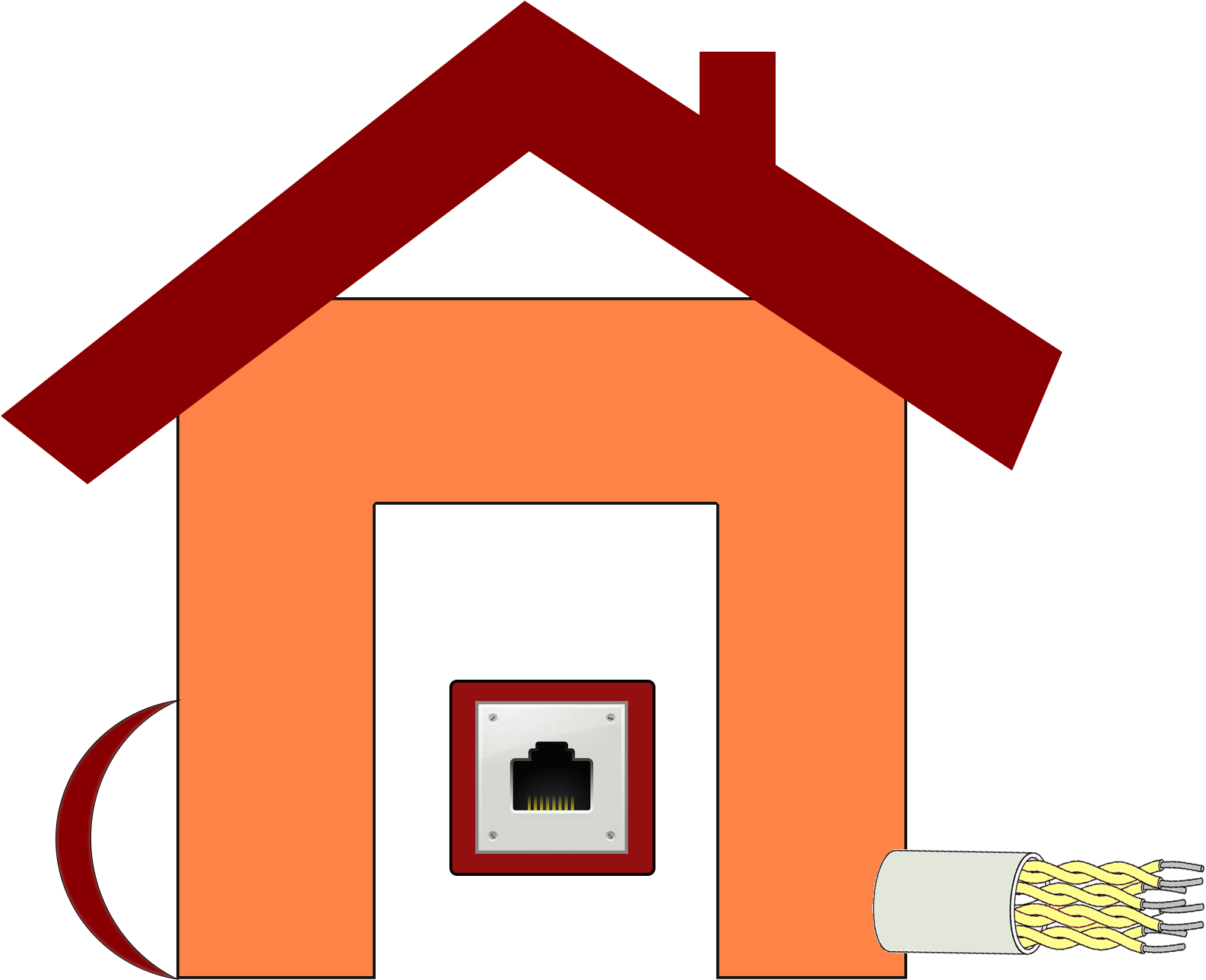 Dar Taqnya Logo - House (2000x1500)