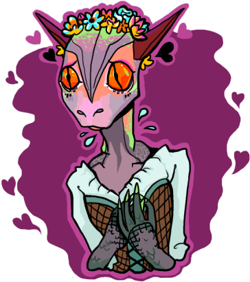 This Is Dar-ma From The Shadow Over Hackdirt Questline - Drawing (400x451)