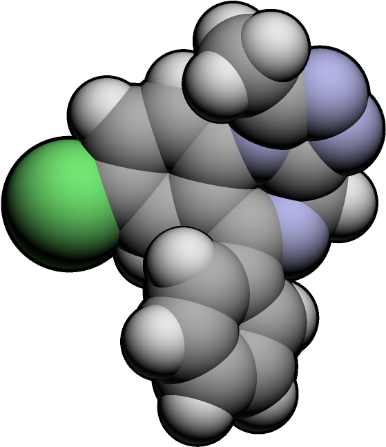 The Benzodiazepines Quickly Reduce Anxiety In A Variety - Alprazolam (593x677)