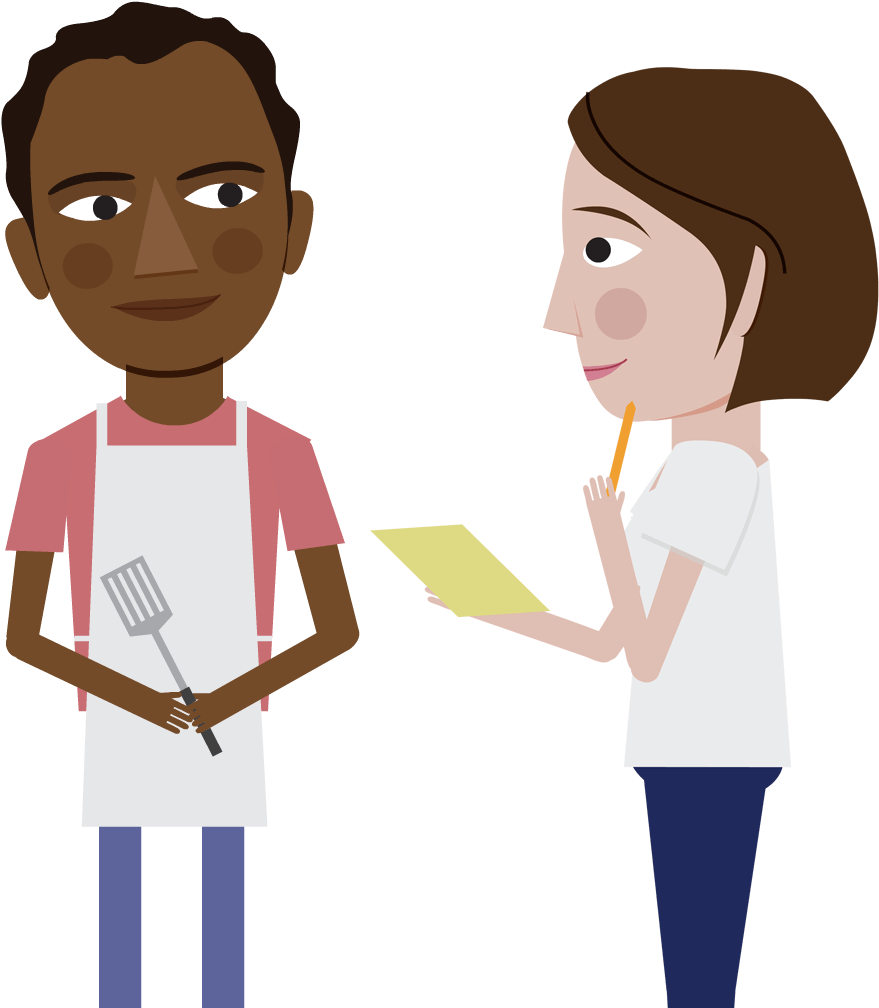 Online Therapy Stress Social Anxiety Learn To - Cartoon (1080x1080)