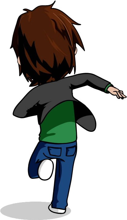 Todo Recto - Persona Corriendo De Espaldas (600x736)