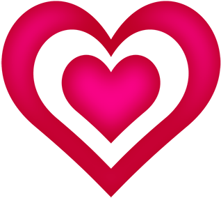 Queremos Dejarles Estos Nuevos Diseños De Imágenes - Corazones Para Decorar Cuadernos (350x350)