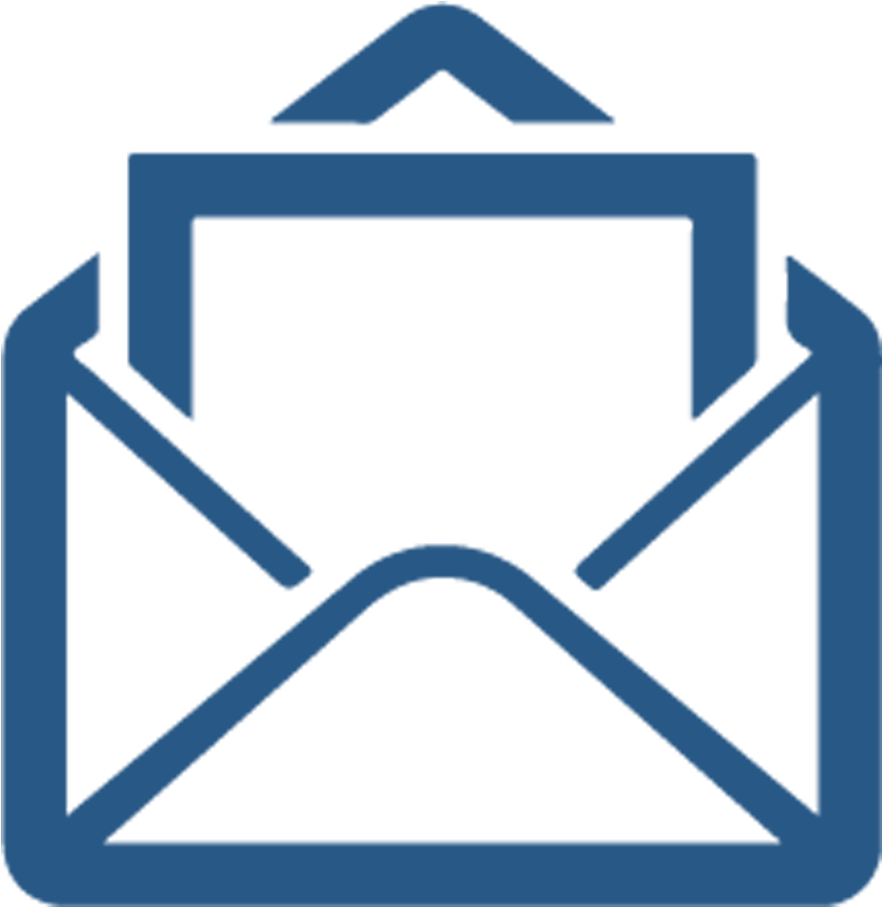 Receive Our Newsletter - Email Clipart Purple (1501x1500)