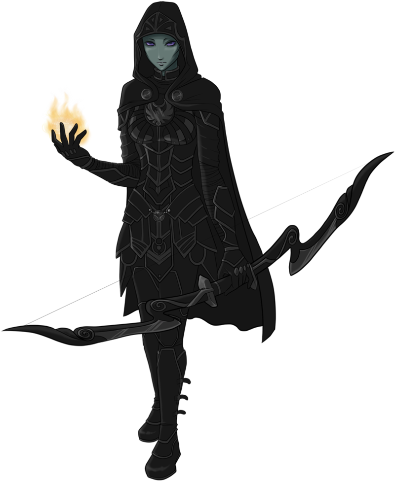Image Free Stock Skyrim Karliah With No Mask By Pyrogina - Dark Elf Thieves Guild (803x995)