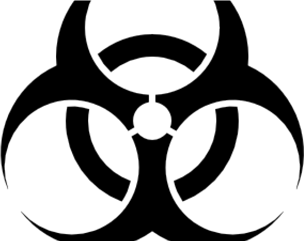 Biohazard Clipart Toxic - Symbol For Biohazardous Infectious Material (640x480)
