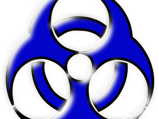 Biohazard Clipart Medical - Biosafety Level 2 Sign (640x480)