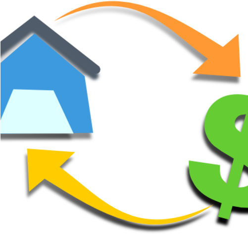 All About Energy Efficient Mortgages - Business/thank You/home Finance/house And Money Sign/custom (500x500)