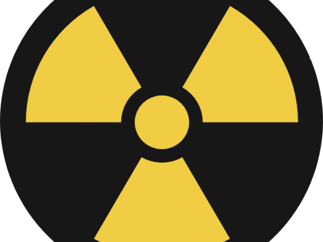 Toxic Clipart Nuclear Reaction - Radioactive Icon (640x480)