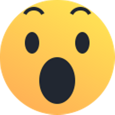Awe Emoji Transparent Png Transparent Background - Emoji Reaction Png (400x400)