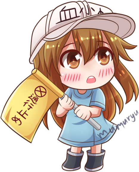 Platelet From Cells At Work By Mumuryu - Platelet Cells At Work (500x607)