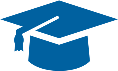 Graduate Logo Blue Png (485x360)