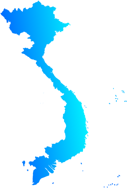 Ce Fichier Psd Est Téléchargeable Gratuitement Le Membre - Vietnam Map Blue (640x640)