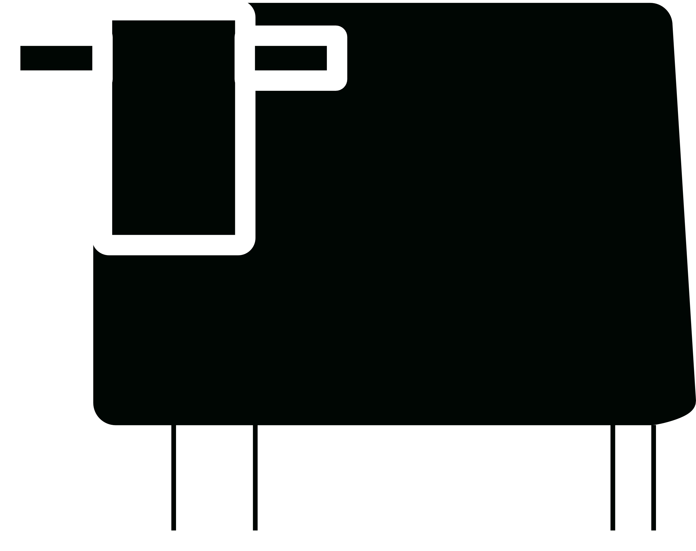 Black Square Cow Vector Clipart Image - Black Square Cow Vector Clipart Image (2400x1899)