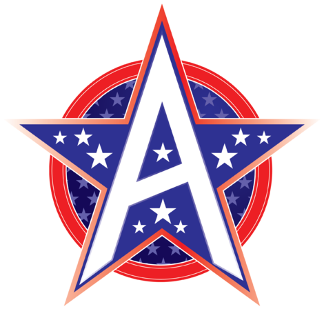 Captain America Logo Custom Ideas - Awesome Con Dc Logo (470x448)