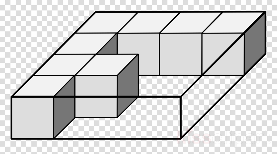 Pembuktian Rumus Volume Balok Clipart Surface Area - Clip Art Ufo (900x500)