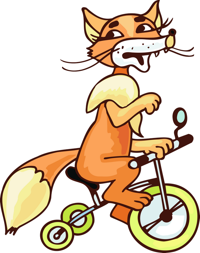 Yandex, Clip Art, Gifs, Animals, Foxes, Presents, Illustrations - Zorro Animados Con Movimientos (670x849)