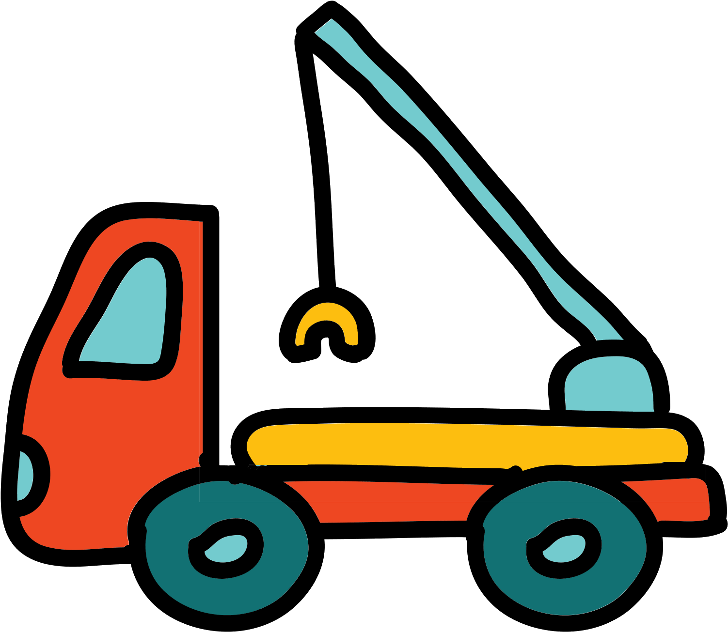 Graphic Freeuse Tow Clipart Vehicle Breakdown - Car (1600x1600)