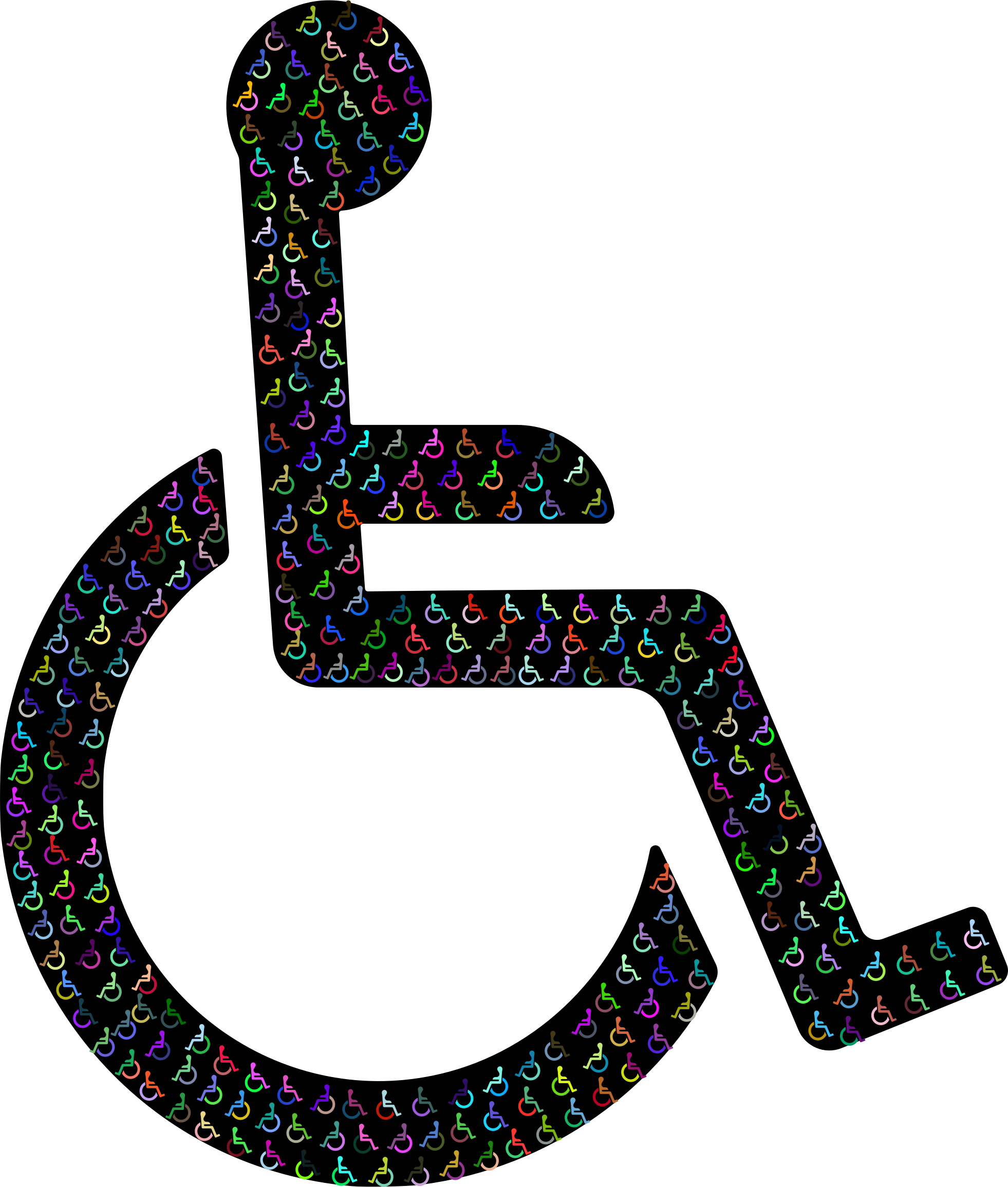 Big Image - Disabled Parking Icon Png (1962x2310)