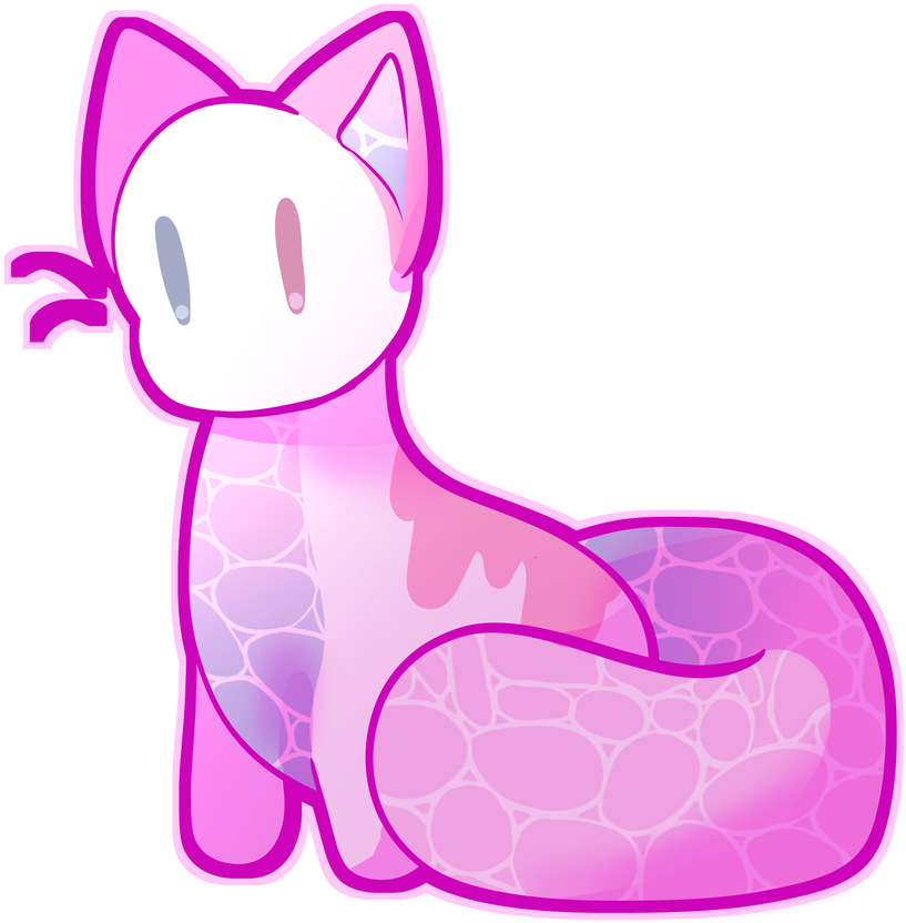 Vaporwave Pebbles By Azzy-s2 - Cartoon (900x888)