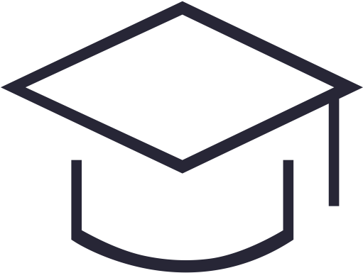 Clipart Black And White Stock Institute School Png - Education (512x512)