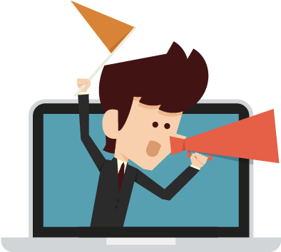 And, If You're Wondering What Sort Of Reach Instagram™ - Advertise Cartoon (400x353)