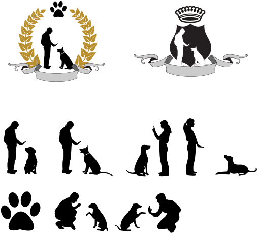 By Tutorfree - Dog Training Clip Art (566x800)