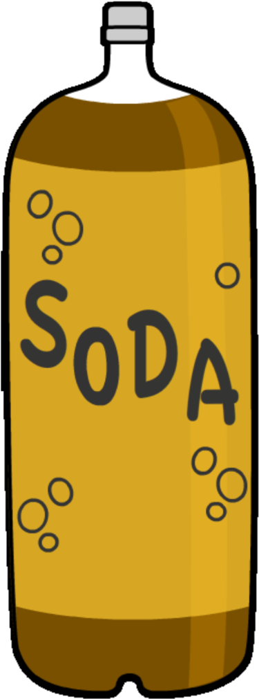 Soda Can Cartoon Png Vector Royalty Free Library - Cartoon Plastic Soda Bottle (420x1056)