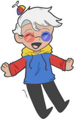 I Drew The Milkboi But In Kryoz's Sweatshirt Cause - Cartoon (540x418)