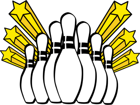 Bowling Pin Ten Pin Bowling Five Pin Bowling Bowling - Ten Pin Bowling Clip Art (475x357)