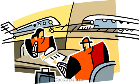 Travel Agent Royalty Free Vector Clip Art Illustration - Illustration (480x289)