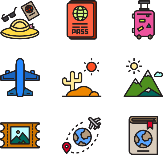 Travel - World Map (600x564)