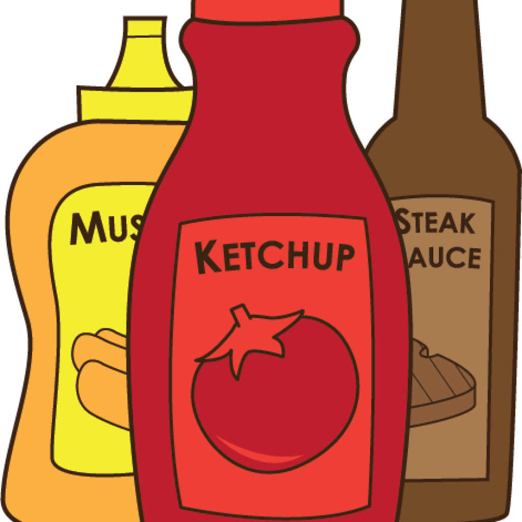 Bbq Clipart Free Bbq Clipart Png Google Search Food - Ketchup Clipart Black And White (1024x1024)