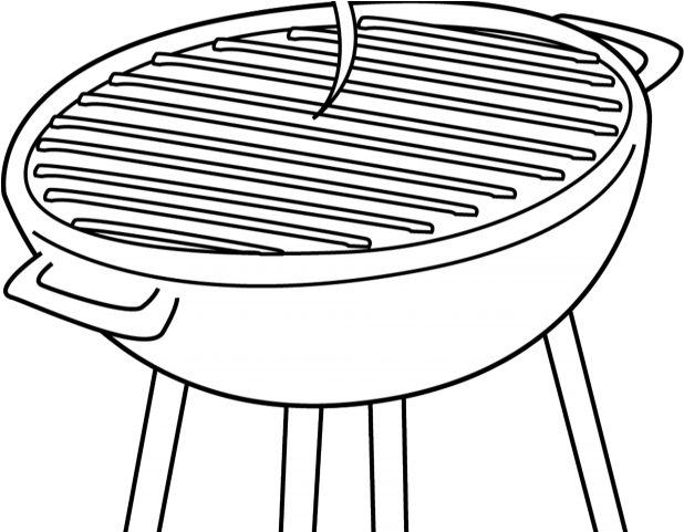 Grill Clipart Black And White - Clip Art (640x480)