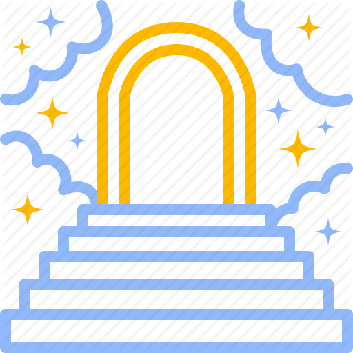 Clipart Download Clouds Of Heaven Clipart - Gate Of Heaven Clipart (512x512)